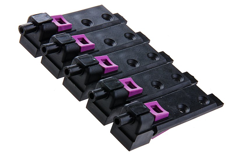 T8 Airsoft Enhanced Mag Lip with Gas Route Seal For Tokyo Marui MWS GBB Airsoft Rifle (70 degree/ 5p
