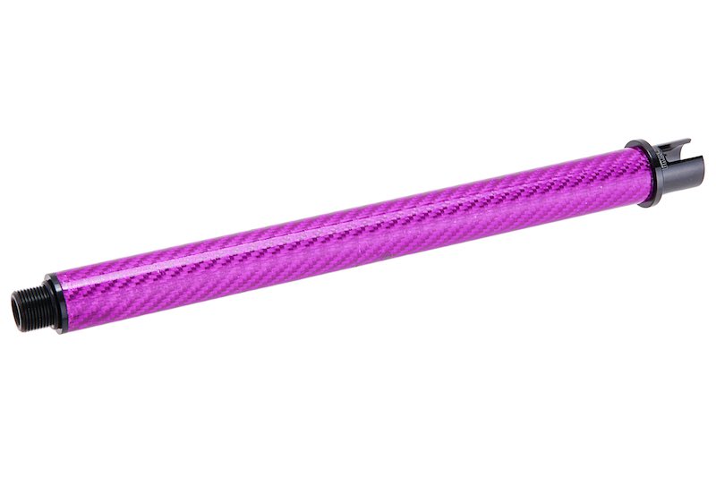 Dr. Black Carbon Fiber 9 inch Outer Barrel For Tokyo Marui MWS Airsoft GBB (Purple)