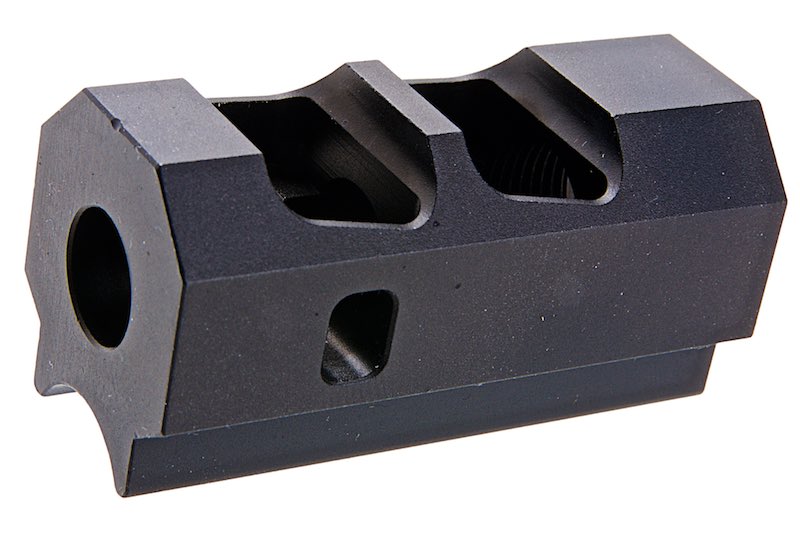 Revanchist Airsoft INF Style Compensator For Tokyo Marui Hi Capa GBB Airsoft (14mm CCW)