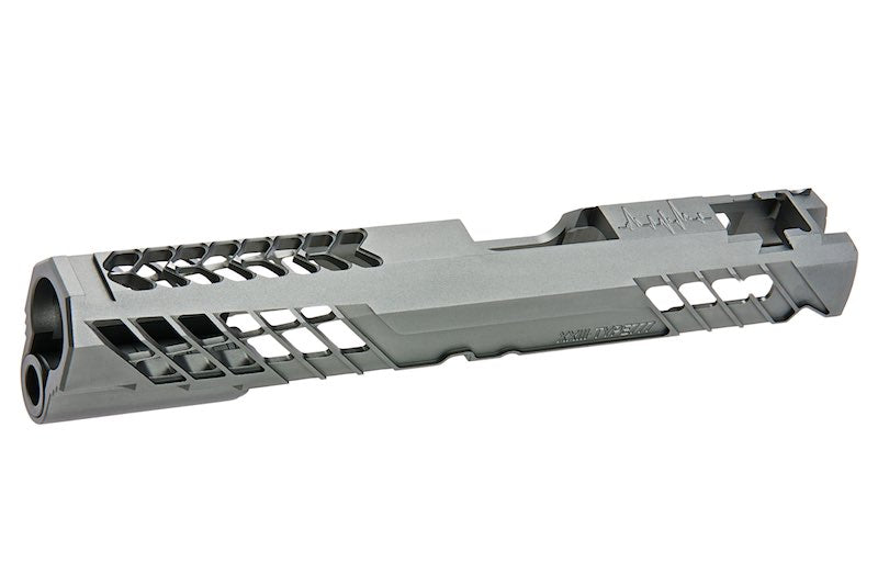 Dr. Black CNC Aluminum Type 777 Slide For Tokyo Marui Hi Capa 5.1 GBB Airsoft (Grey)