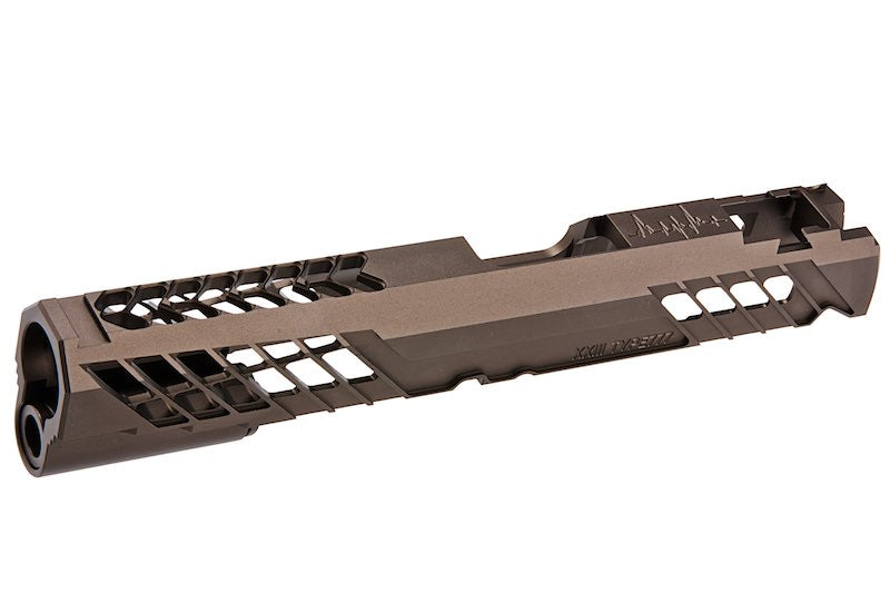 Dr. Black CNC Aluminum Type 777 Slide For Tokyo Marui Hi Capa 5.1 GBB Airsoft (TAN)