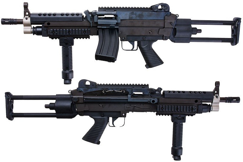 A&K M249K LMG AEG Airsoft Rifle (Lightweight Ver.)