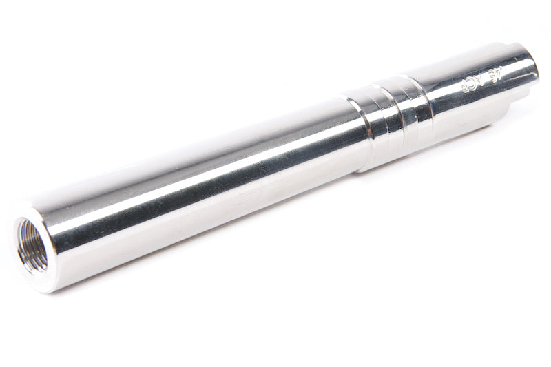 GK Tactical Stainless Steel Outer Barrel for Tokyo Marui Hi-Capa 5.1 GBB (Silver)