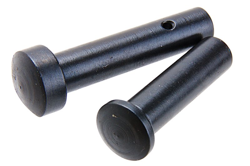 CYMA CGS AR Steel Receiver Pin w/ Detent, Spring Set & Dummy Receiver Pin Set For Tokyo Marui MWS GB