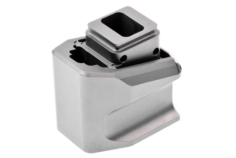 JDG Floyds Licensed Magazine Extension Pad for Marui M&P9 / M&P9L GBB Pistol (Grey)