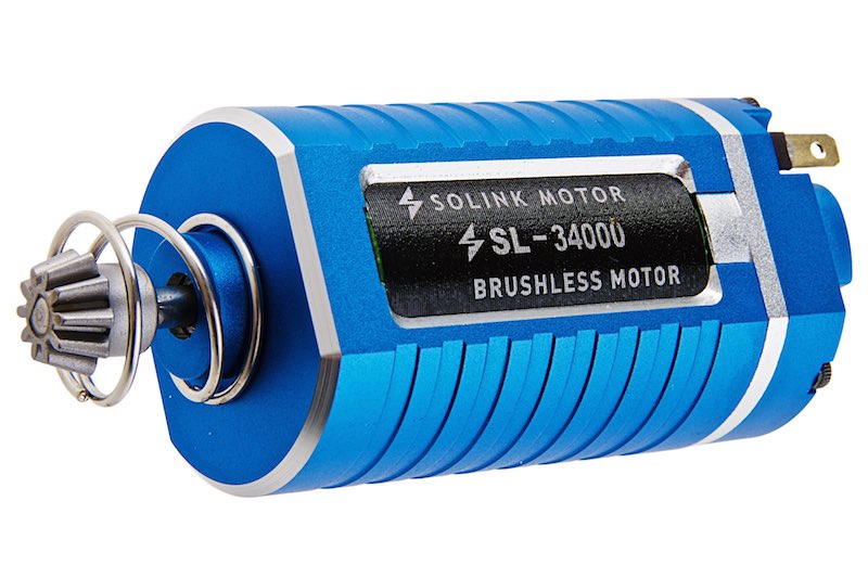 Solink Motor SX-1 High Speed Super Torque Brushless Short Axis Motor (34000rpm/ Blue/ 11.1V)
