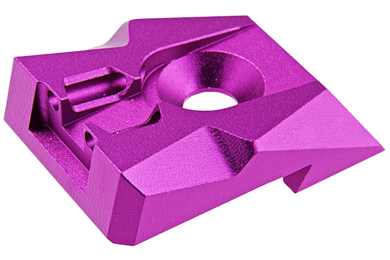 Dr.Black Aluminum Fiber Optic Rear Sight For Tokyo Marui Hi Capa 4.3 (Purple)