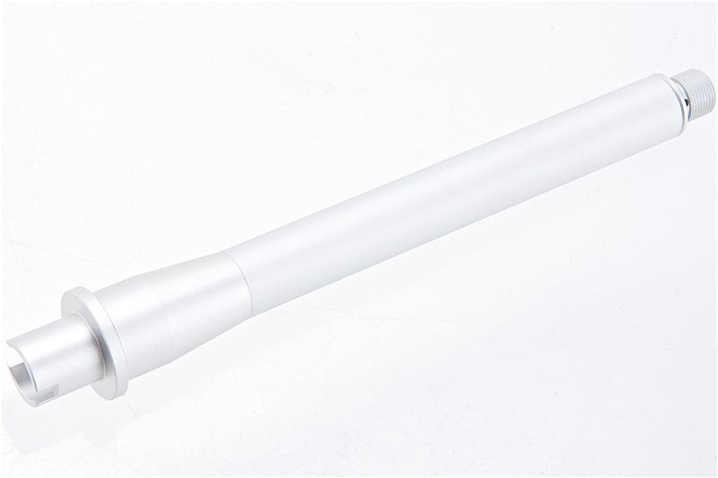 Revanchist Airsoft Aluminum 8.5 inch Outer Barrel Set For Tokyo Marui MWS GBB (Matt Silver)