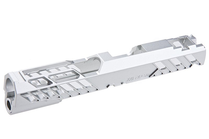 Dr.Black Type 505 Special Edition Aluminum Slide For Tokyo Marui Hi Capa 5.1 GBB Airsoft Pistol (Sil