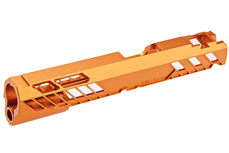 Dr.Black Type 505 Aluminum Slide For Tokyo Marui Hi Capa 5.1 GBB Airsoft Pistol (Orange/ New Ver.)