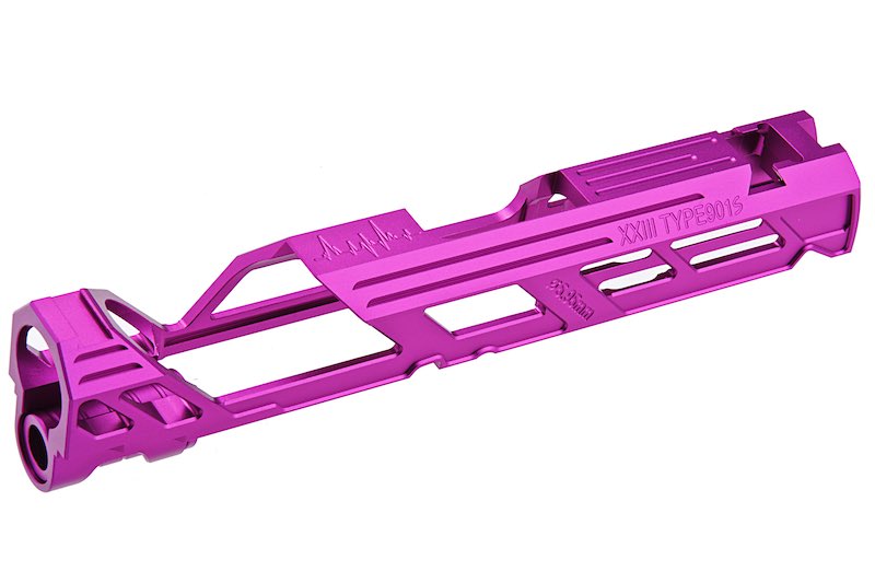 Dr.Black Type 901S Aluminum Slide For Tokyo Marui Hi Capa 4.3 GBB Airsoft Pistol (Purple)