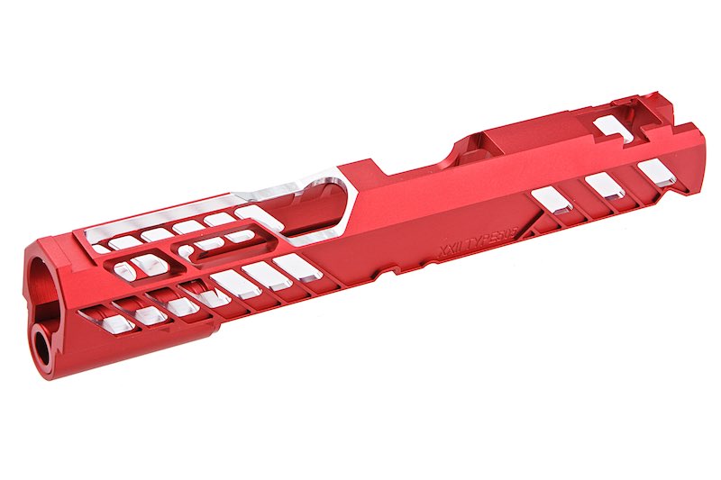 Dr.Black Type 505 Special Edition Aluminum Slide For Tokyo Marui Hi Capa 5.1 GBB Airsoft Pistol (Red