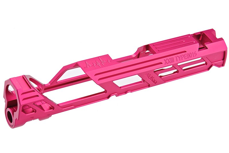 Dr.Black Type 901S Aluminum Slide For Tokyo Marui Hi Capa 4.3 GBB Airsoft Pistol (Magenta)