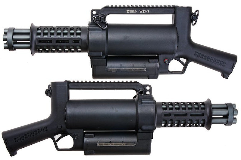 WELL PRO M134 Mini Vulcan Rotating Gatling Airsoft AEG