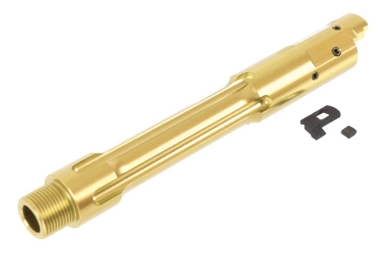 Nine Ball TDC Threaded Outer Barrel For Tokyo Marui Hi Capa 5.1 GBB (Gold)