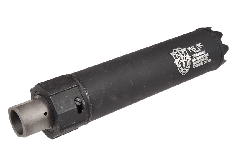 5KU Socom Mini Monster QD 190mm Suppressor w/  Muzzle Brake (14mm CCW)