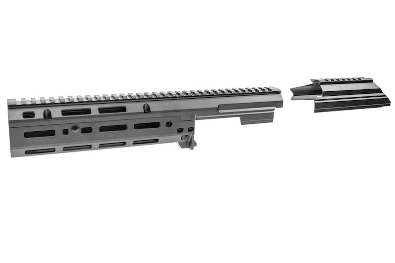 SAG (Dynamic Tactical) P.T.D. RU Ver MK3 Chassis For Tokyo Marui AKM AKX GBB (Cerakote H-146 Graphit