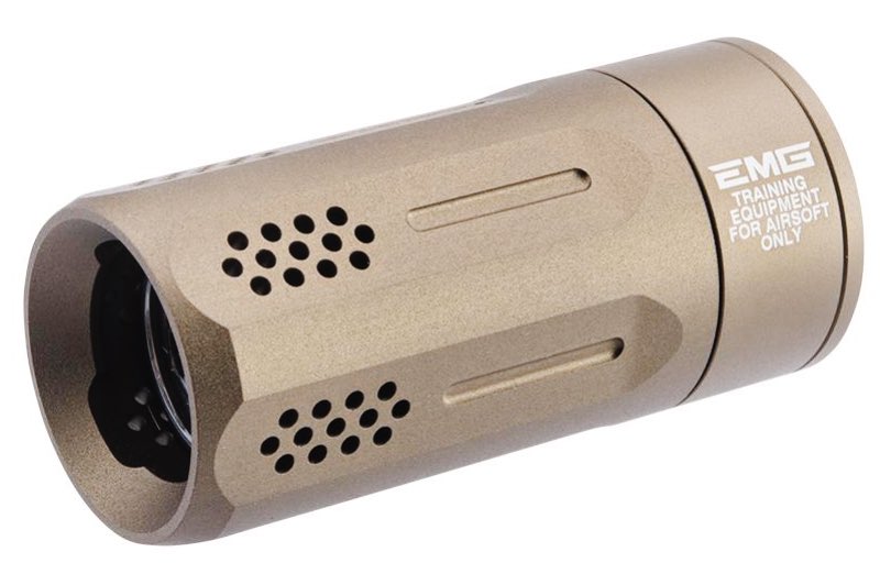 EMG (KA) Oppressor Universal Blast Shield w/ Built-In ACETECH Bifrost Tracer (FDE, Strike Industries