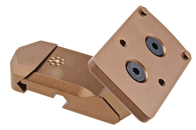 SOTAC CNC Aluminum AD Style 45 Degree Mount For T1/T2/RMR/SRO Sight (Dark Earth)