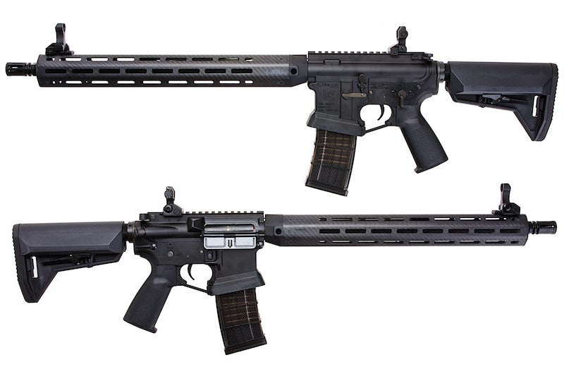 EMG (King Arms) Lancer Systems Licensed L15 Defense Airsoft Electric Gun AEG Rifle (Carbon Fiber Han