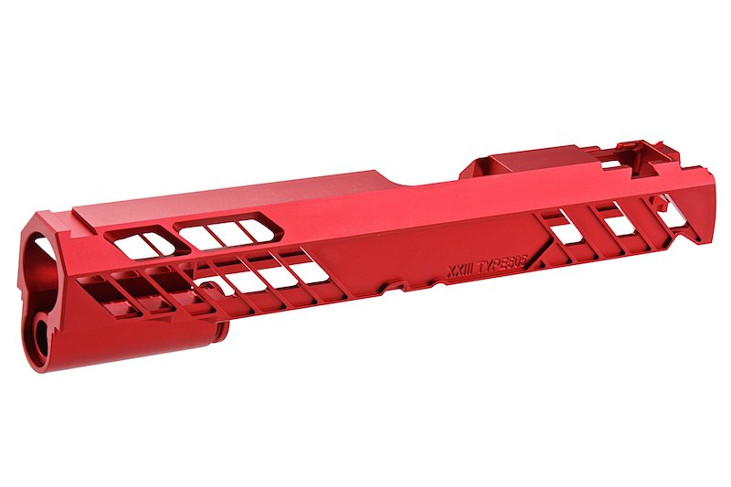 Dr.Black Type 505 Aluminum Slide For Tokyo Marui Hi Capa 5.1 GBB Airsoft Pistol (Red/ New Ver.)