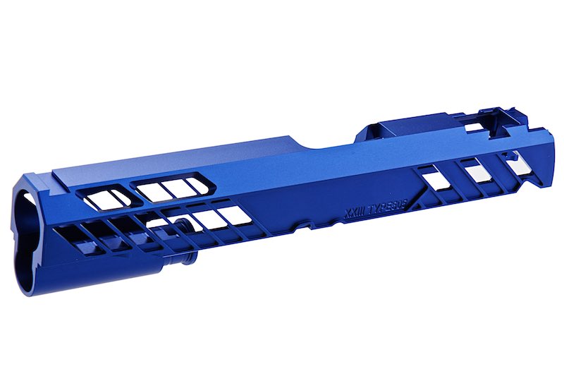 Dr.Black Type 505 Aluminum Slide For Tokyo Marui Hi Capa 5.1 GBB Airsoft Pistol (Blue/ New Ver.)