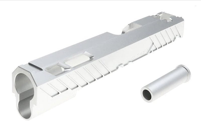 Dr.Black Type 505 Aluminum Slide For Tokyo Marui Hi Capa 5.1 GBB Airsoft Pistol (SV/ New Ver.)