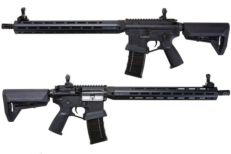 EMG (King Arms) Lancer Systems Licensed L15 Defense Airsoft Electric Gun AEG Rifle (Faux Carbon Hand