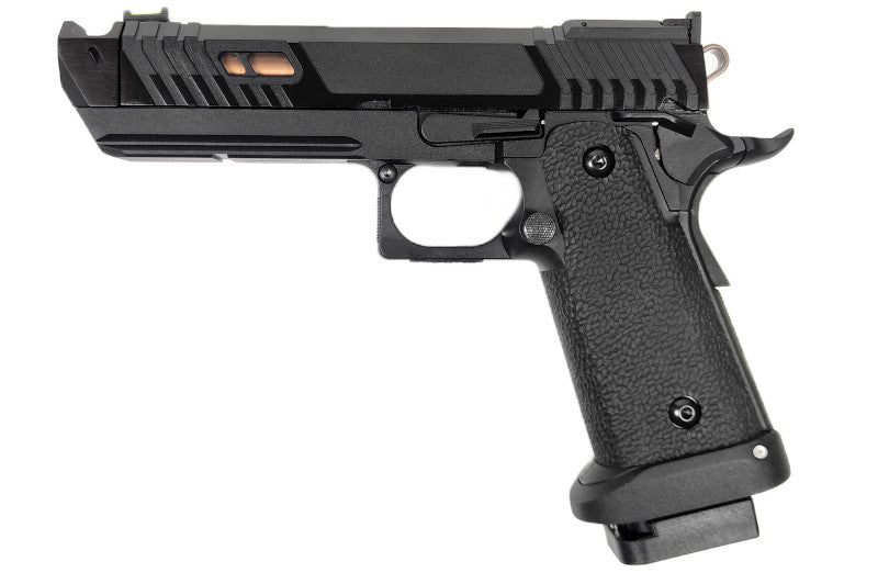 SRC Night Viper Metal Hi-Capa GBB Airsoft Pistol (with QB Mag Base)