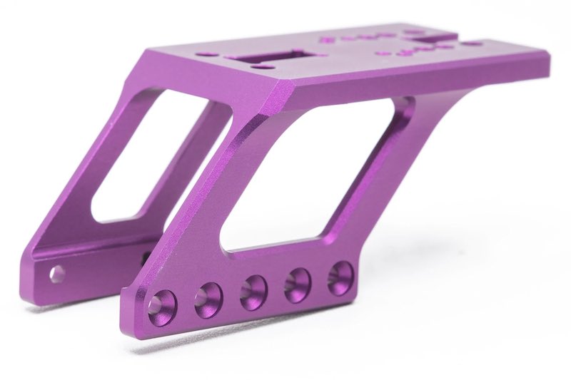 Revanchist Airsoft Holosun 510C and Universal Optic Mount For Hi Capa GBB Airsoft (Purple)