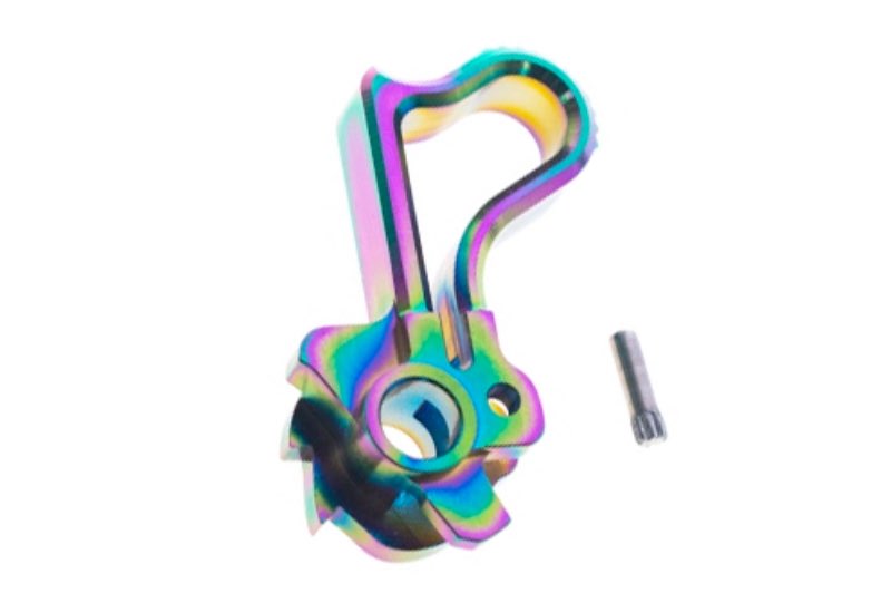 COWCOW Technology Stainless Steel Hammer For Hi Capa/ 1911 Match Grade  (Type B/ Rainbow)