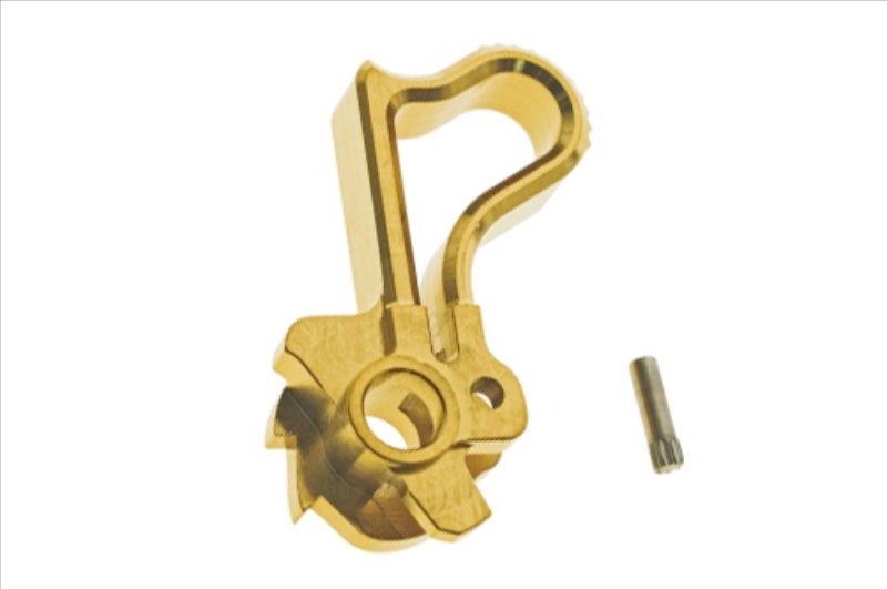 COWCOW Technology Stainless Steel Hammer For Hi Capa/ 1911 Match Grade  (Type B/ Gold)