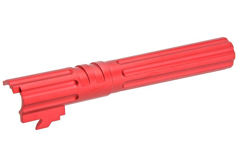 5KU Aluminum Type 1 Outer Barrel For Tokyo Marui Hi Capa 5.1 GBB Airsoft Pistol (Red)