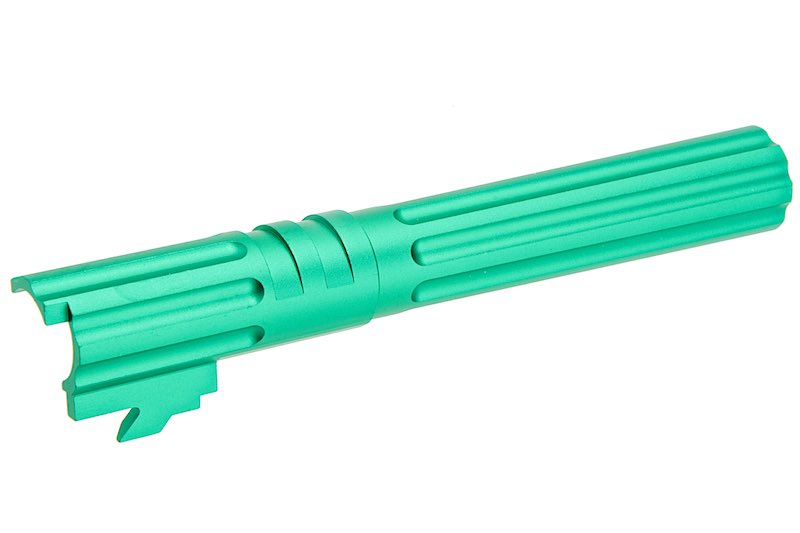 5KU Aluminum Type 1 Outer Barrel For Tokyo Marui Hi Capa 5.1 GBB Airsoft Pistol (Green)