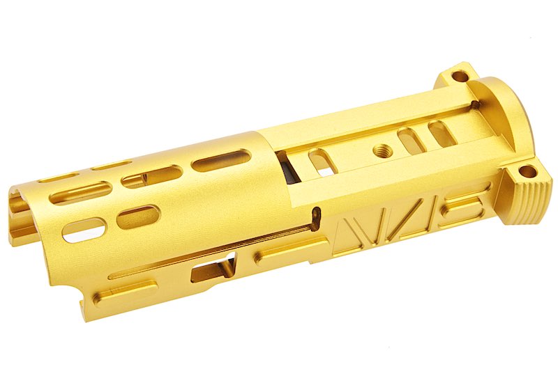 5KU CNC Aluminum Type 2 Lightweight BBU Blowback Unit For Action Army AAP 01 GBB Airsoft (Gold)