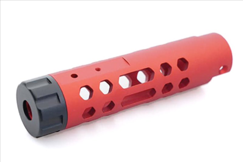 5KU Aluminum Type A Outer Barrel For Action Army AAP 01 GBB Airsoft Pistol (Red)