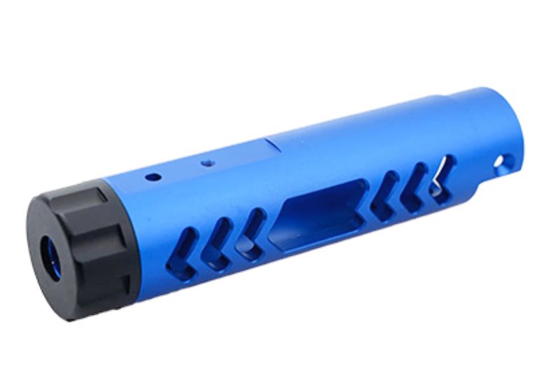 5KU Aluminum Type C Outer Barrel For Action Army AAP 01 GBB Airsoft Pistol (Blue)