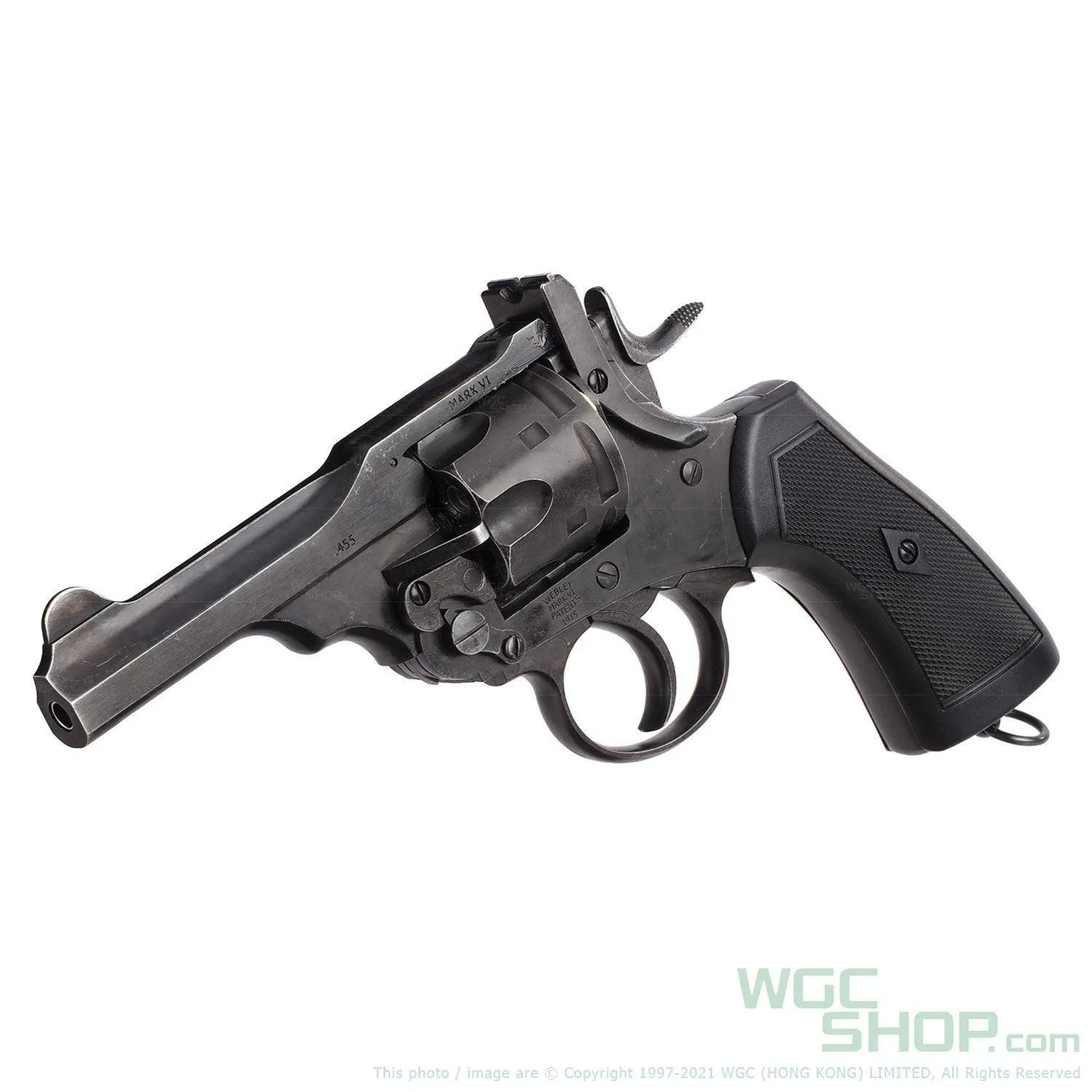 WG Webley MK VI.455 4 Inch CO2 Airsoft - Police Model ( Aged Finish )