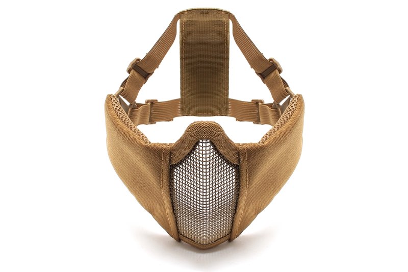 Laylax GARUDA Half Mesh Face Guard (Tan)