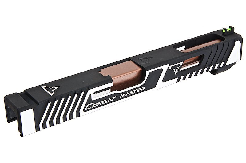 EMG TTI Combat Master G34 Slide Kit for VFC Glock 17 Gen 5 GBB Pistol Airsoft Gun (2 Tone)