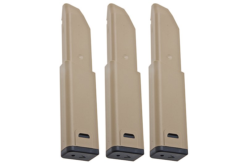 KRYTAC 95 Rds Magazine For Kriss Vector AEG Airsoft Rifle (3pcs/ FDE)