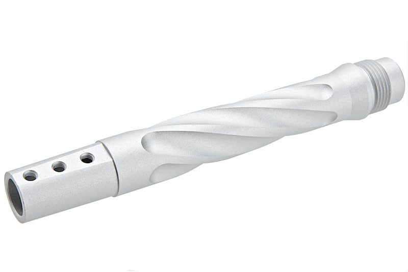 TTI Airsoft TP22 GBB Airsoft Fluted Outer Barrel (Silver)