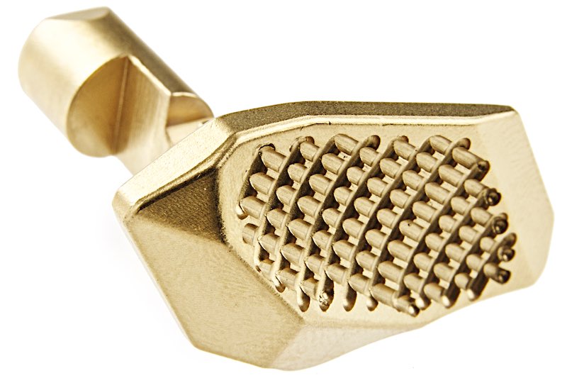 Pro Arms CNC Steel Takedown Lever V1 For SIG Sauer M17 / M18 GBB Airsoft Pistol (Titanium Gold)