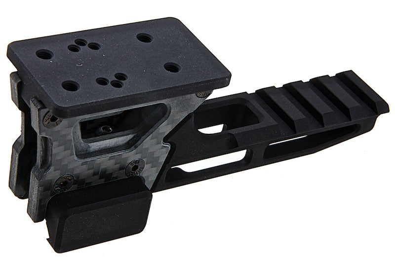 Revanchist Airsoft 2.26 inch Modular Optics Mount V2 for Amphibious Red Dot Sight Mount & Laser Devi