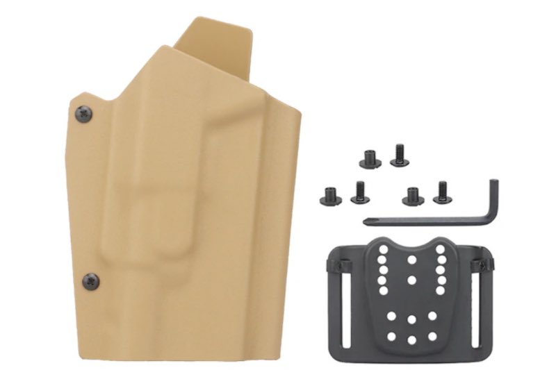 WoSport Lightweight Kydex Tactical Holster (G-03-XH35/ Tan)