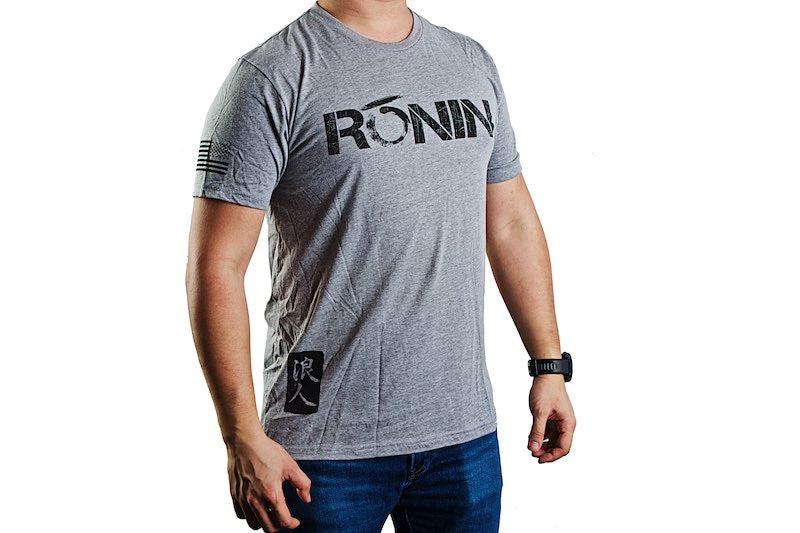 Ronin Tactics 'Bushido' T-Shirt (Heather Gray/ XL)