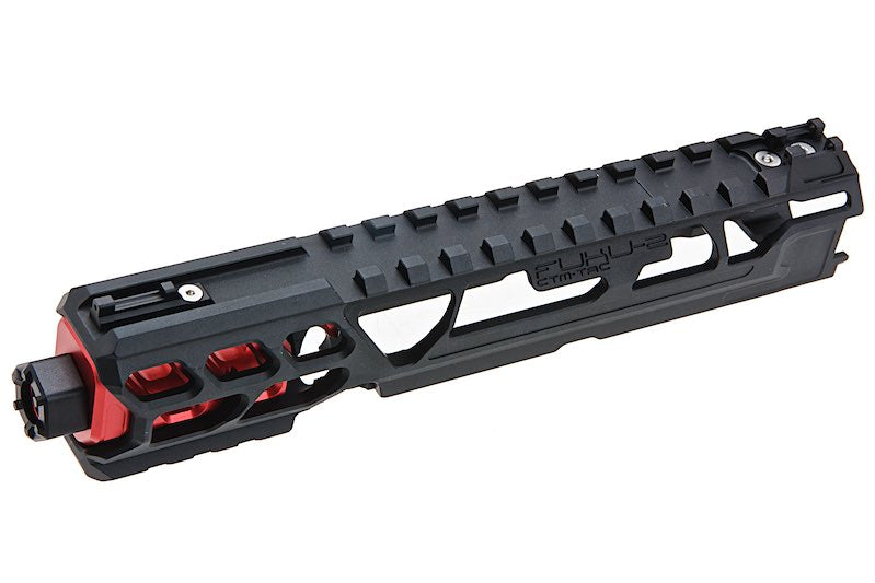 CTM TAC CNC Aluminum FUKU-2 Upper Set For Action Army AAP 01 (Short Cutout Ver., BK/RD)
