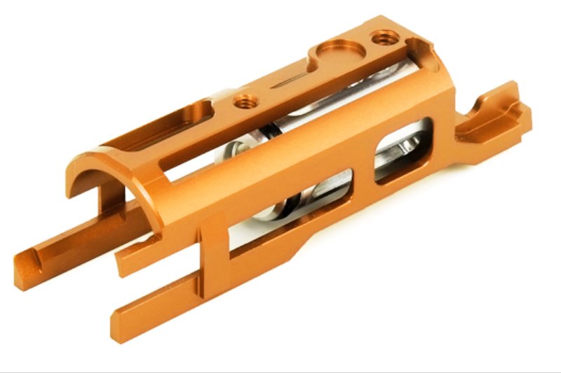 EDGE Aluminum Ver.2 Blowback Housing for Marui Hi-Capa/ 1911 GBB Pistol (Orange)