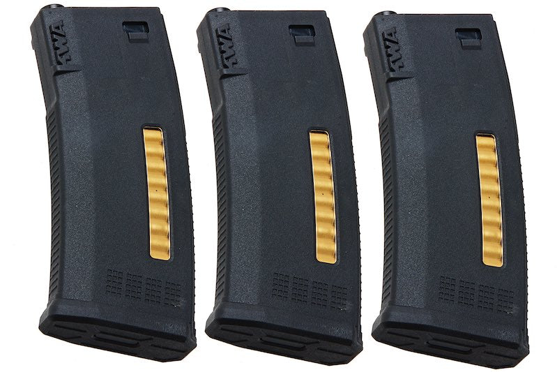KWA MS120 Airsoft AEG Mid Cap Magazine (3pcs)