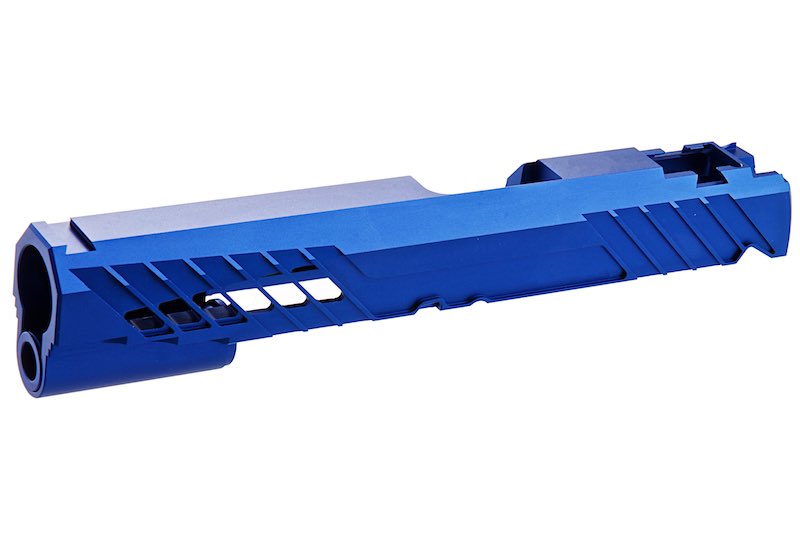 Dr.Black Type 300R Aluminum Slide For Tokyo Marui Hi Capa 5.1 GBB Airsoft Pistol (Blue)